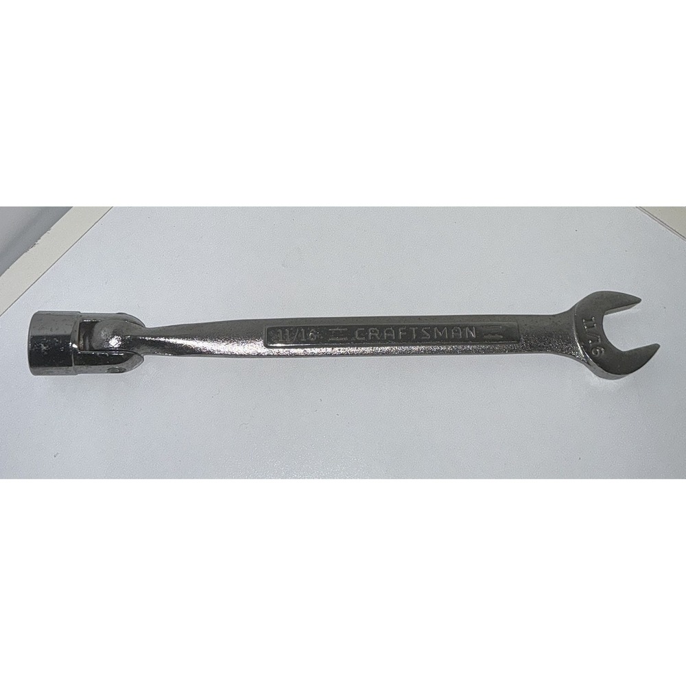 Sears Craftsman USA 11/16" Flex Socket Wrench Saltus 42547 VV